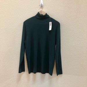 Chico’s Rachel turtleneck in swiss pine